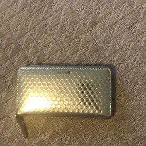 Kate spade gold wallet